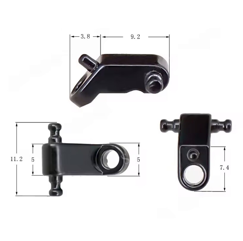 Chrome Guitar String Tree Retainer Guide for Fender Strat Tele