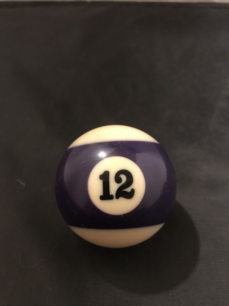 Billiard Pool Ball - Replacement # 12 Vintage
