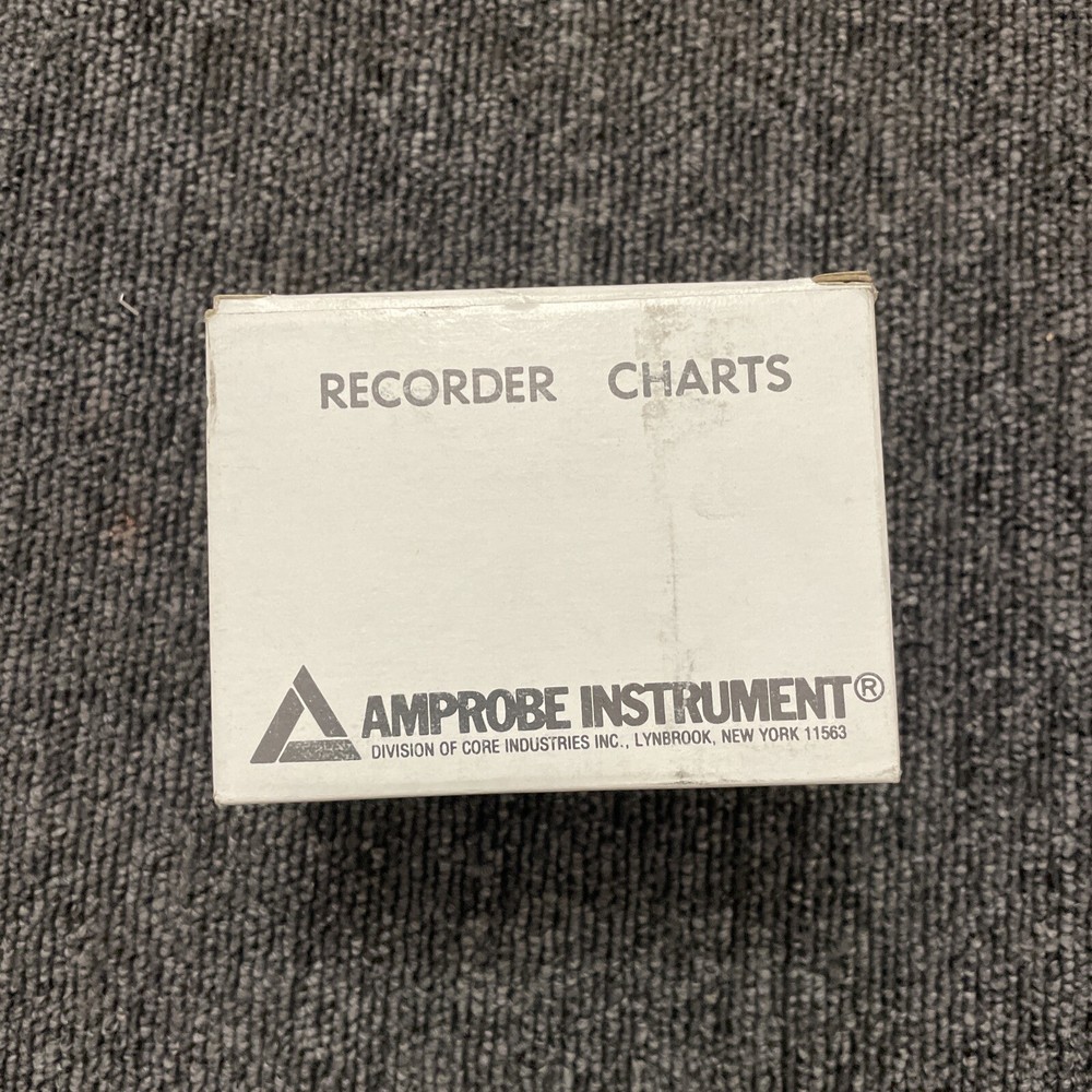 (6) Amprobe 4060 Chart Recorder Paper Roll New