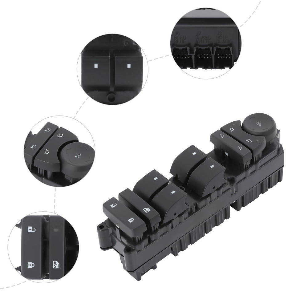 Left Driver Side Window Control Switch for 2009-2014 Cadillac Escalade