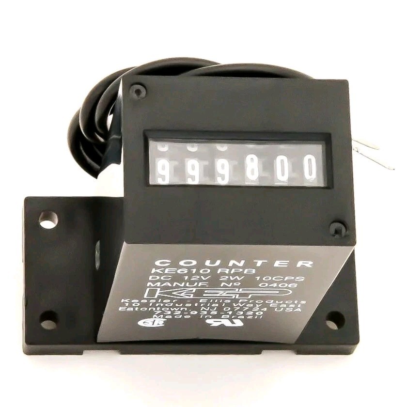 Kessler-Ellis 12V 6 Digit Impulse Counter
