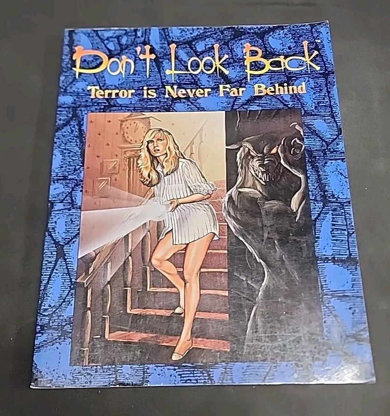 Don’t Look Back Terror Is Never Far Behind Mind Ventures RPG Sourcebook 2nd Edit