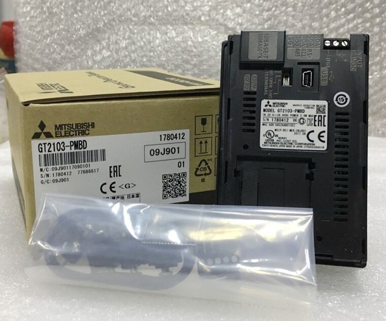One Mitsubishi GT2103-PMBD Touch Panel New In Box