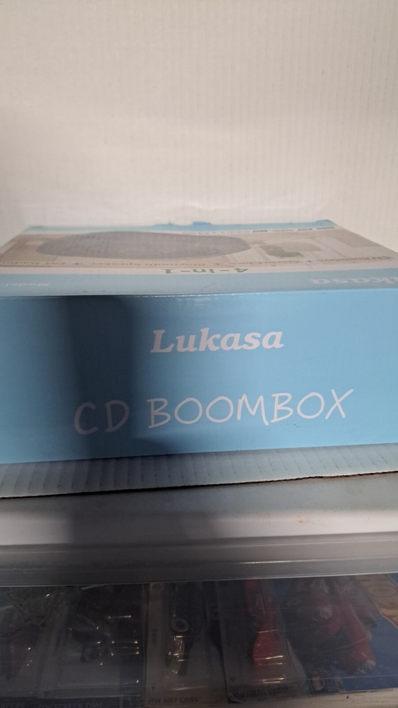 boom box alarm clock 4in1