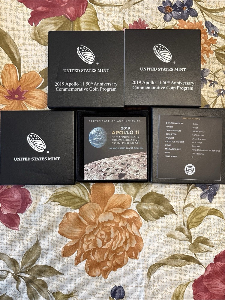 2019 Power 11 50 Anniversary Empty Complete Boxes Unc & Proof