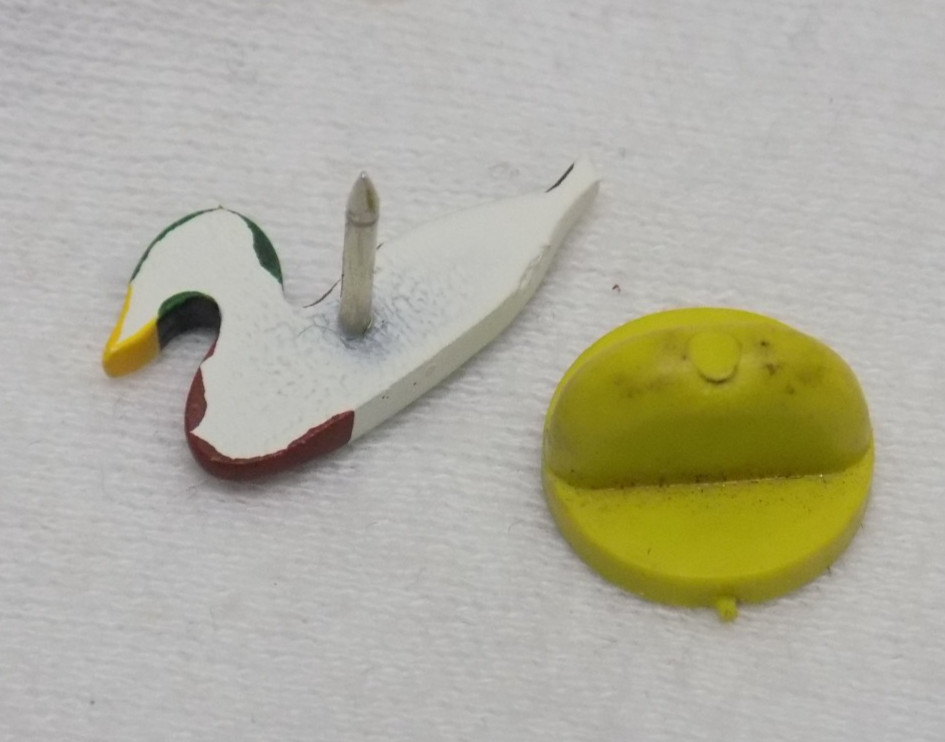 DUCK - NICE MALLARD DUCK LAPAL / HAT PIN