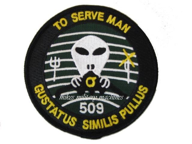 USAF Area 51 Air Force Black Ops Stealth B-2 509th To Serve Man Aviation Patch