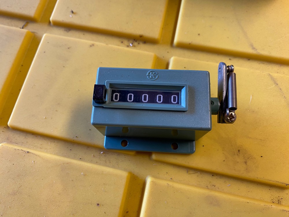 RS-50 5 Digit Ratchet Counter Kori  Brand New