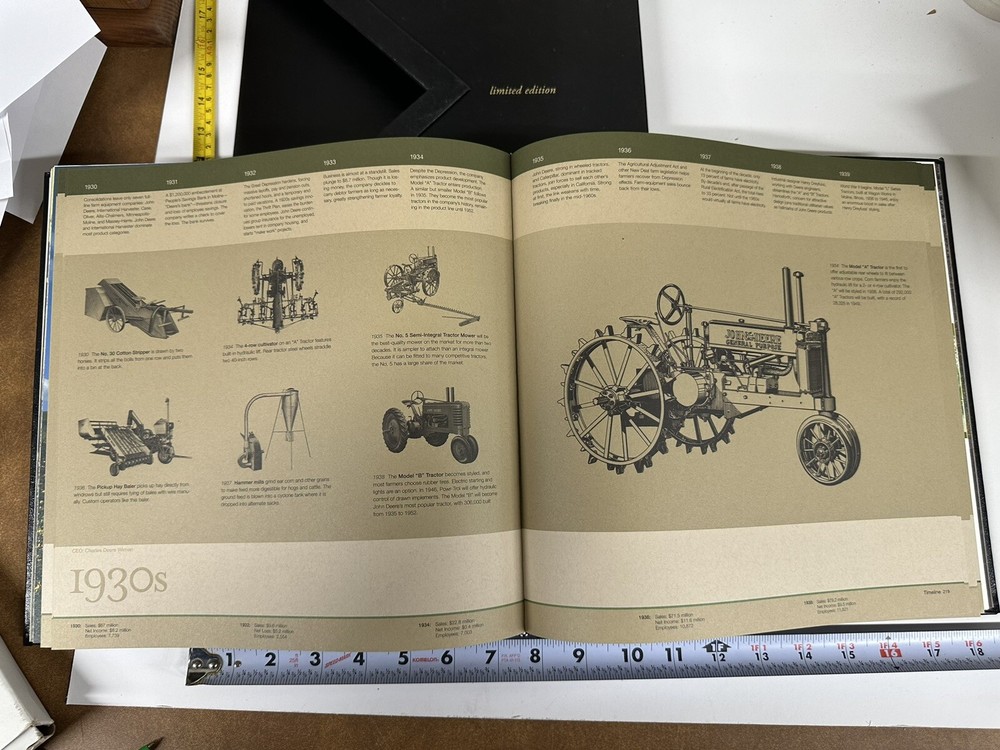 Genuine Value The John Deere Journey Limited Edition Book