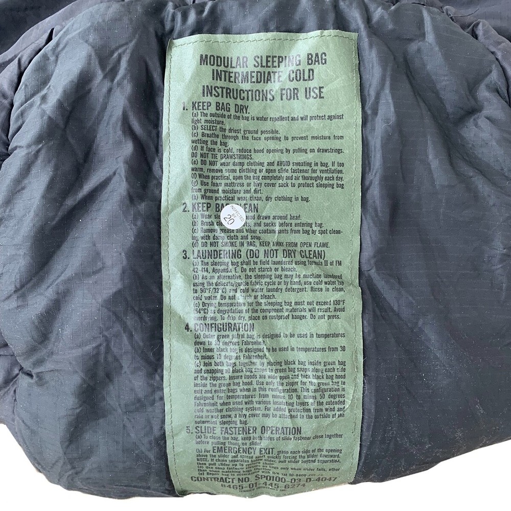 3-PIECE SLEEPING BAG SYSTEM