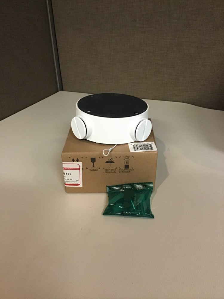 HikVision CB130T BRACKET, CONDUIT BASE, 130MM