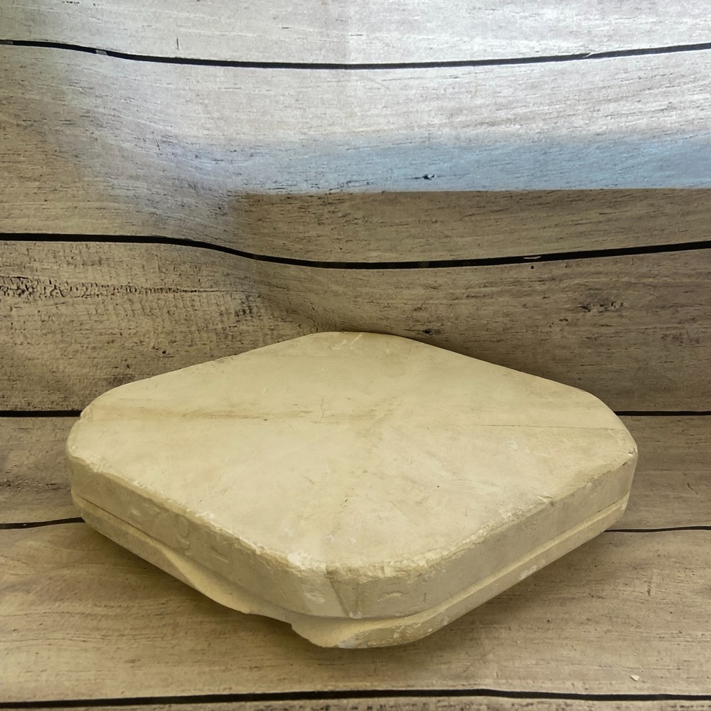 Holland Ceramic Casting Mold Square Ashtray Plate #H-64