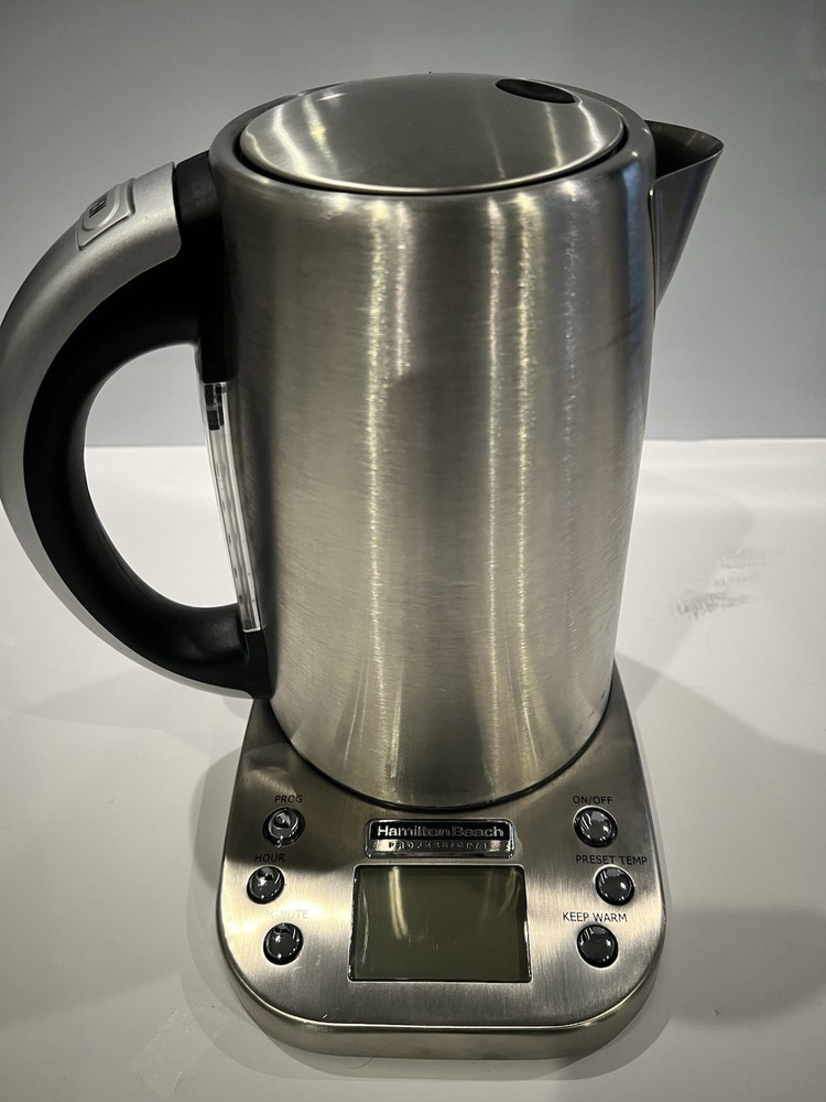 Hamilton Beach Professional Digital LCD Temperature Control Electric Kettle