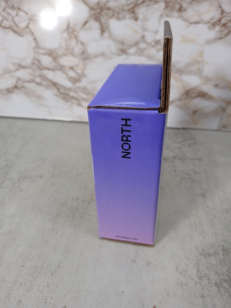 New- NORTH Wireless Microphone Transmitter & Receiver with Charger (USB-C)