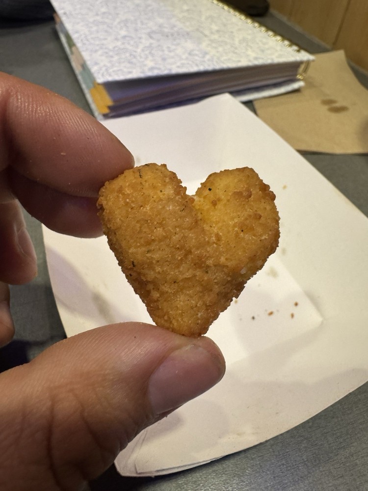Perfect Heart Culver’s Cheese Curd
