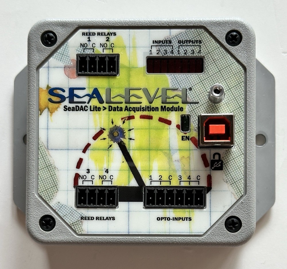 Sealevel SeaDAC Lite Digital I/O Module, 4 Inputs, 4 Outputs, 8111-RoHS