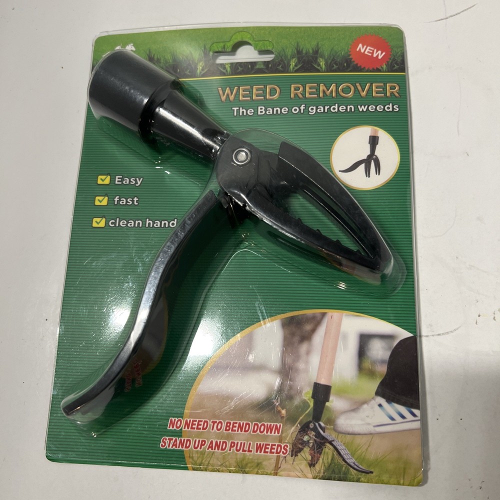 Weeder Puller Stand Up Weed Tool Handle Claw Garden Outdoor Root Remover Killer