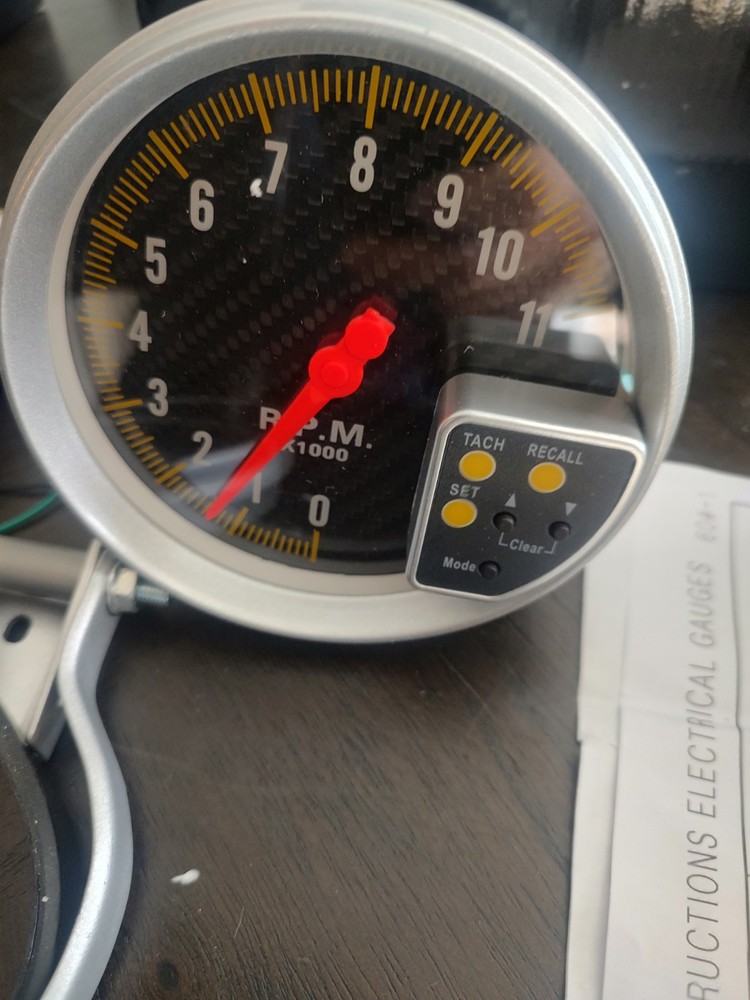 3 Tachometers 5" 3.5" And 2"