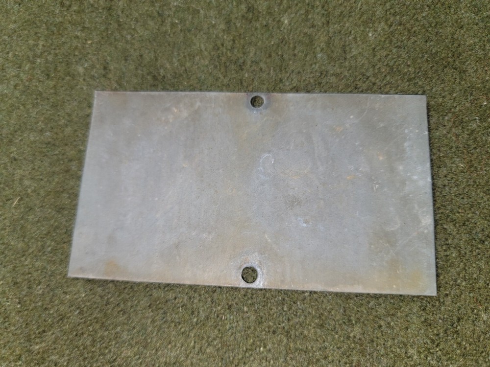 WWII Jeep Data Plate