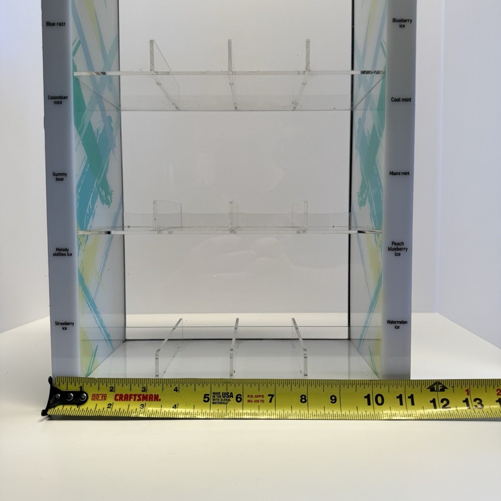 Sugar Daddy Bar BV7200 Acrylic Counter Display Case