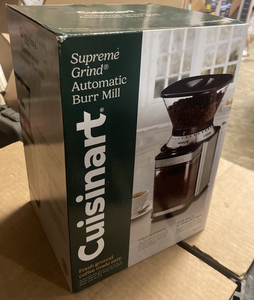 Cuisinart Supreme Grind Automatic Burr Mill NEW