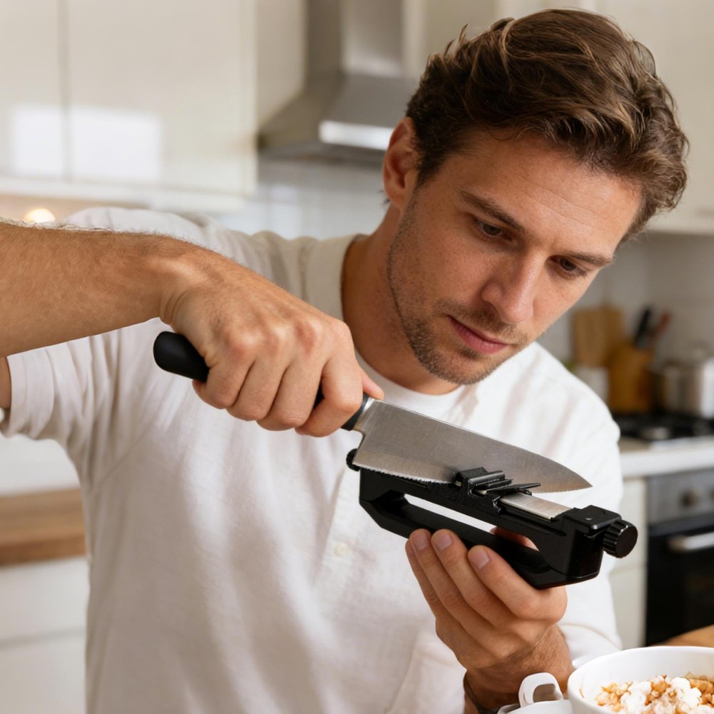 Portable Handheld Angle Guided Knife Sharpener - Precision Edge Tool