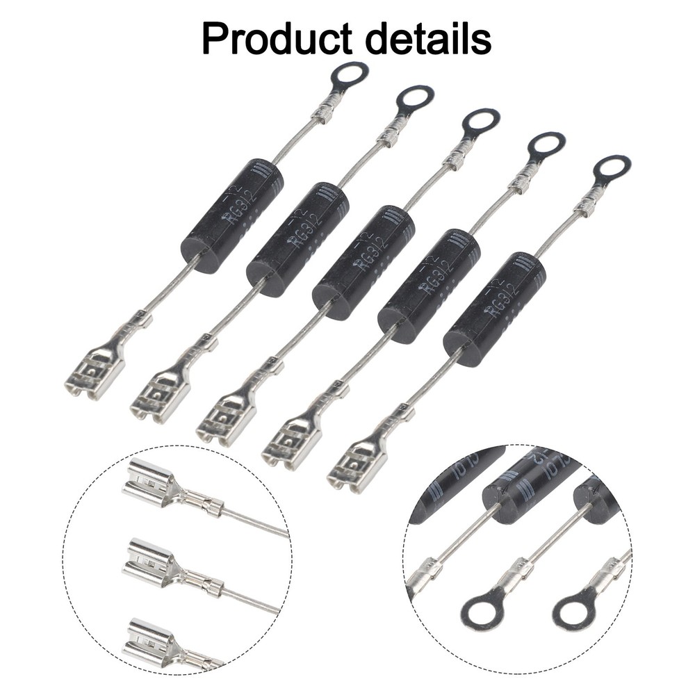 5pcs Microwave-Oven Unidirectional CL01-12 One-Way High Voltage Diode Rectifier