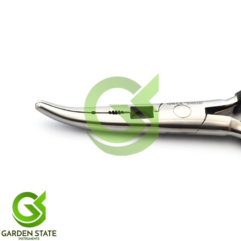 Multi Function Fish Plier Needle Nose Angled Braid Fishing Line Hook Cutter