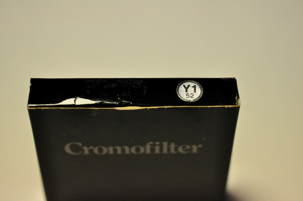52mm Cromofilter Y1. New