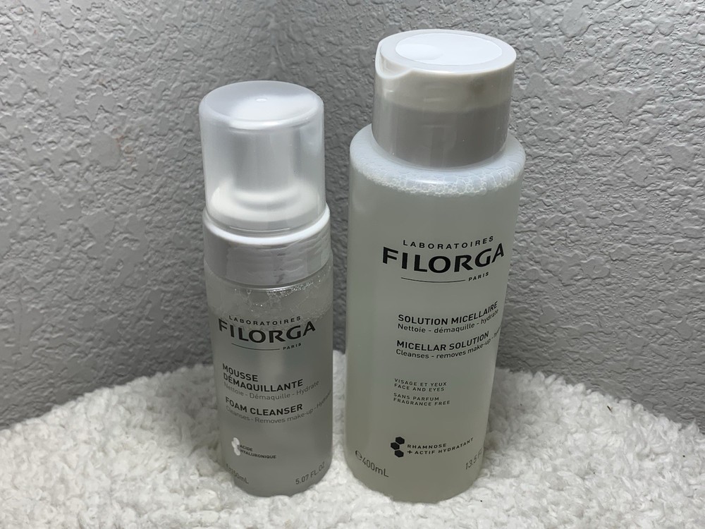 Filorga Laboratories - Make up remover duo Foam Cleanser & Micellar Solution