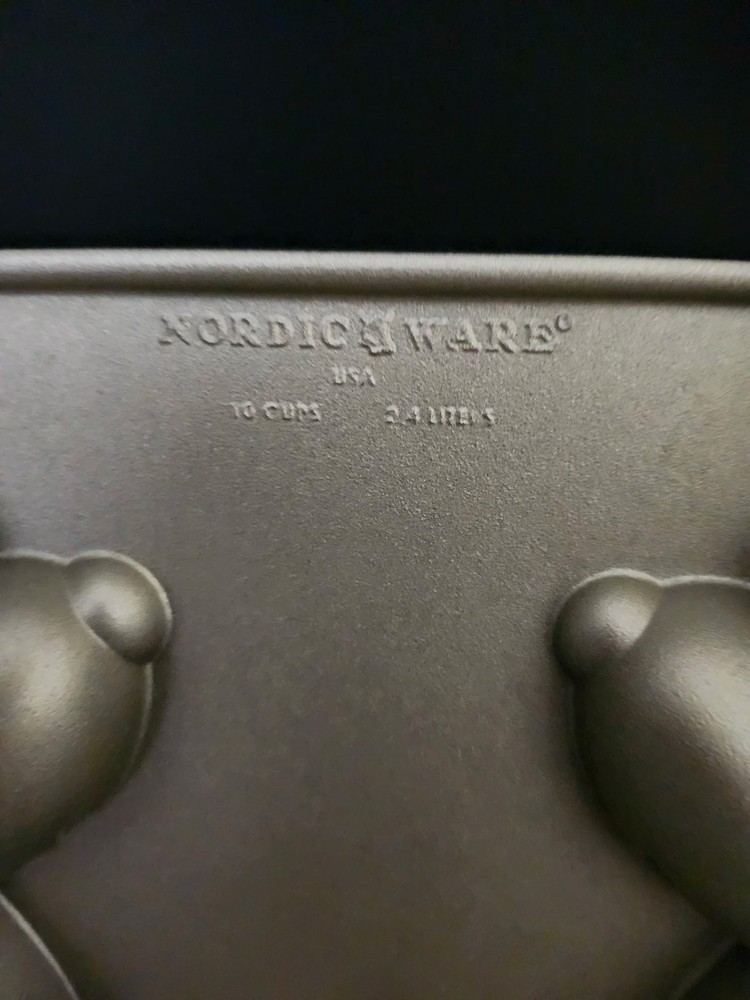 Nodic Ware 3D Teddy Bear Cake Mold