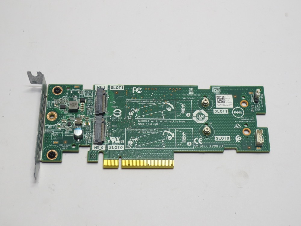 Dell Boot-Optimized Server Storage Adapter PCIe Card (Dual-Slot), 0K4D64