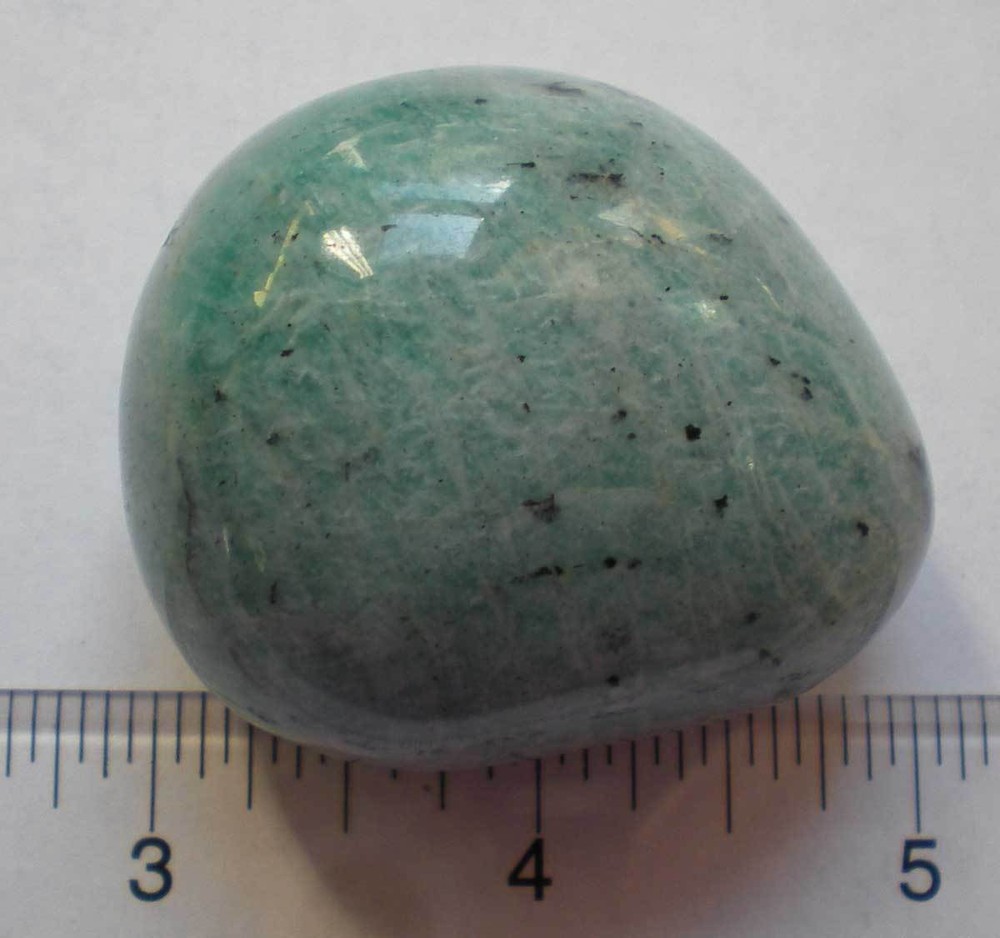 Amazonite Palmstone - Madagascar sc894h