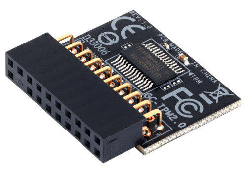Gigabyte GC-TPM2.0 TPM Module 20 Pin Compute Securely bus header key Trusted-
