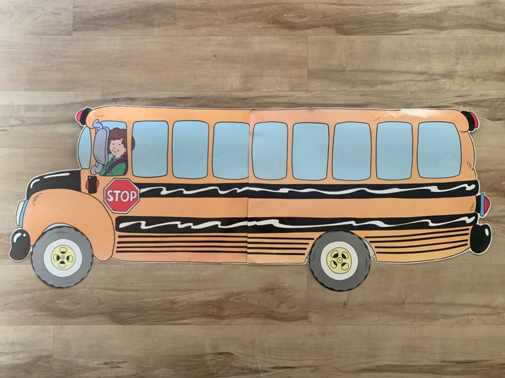 retro 1987 bulletin board set