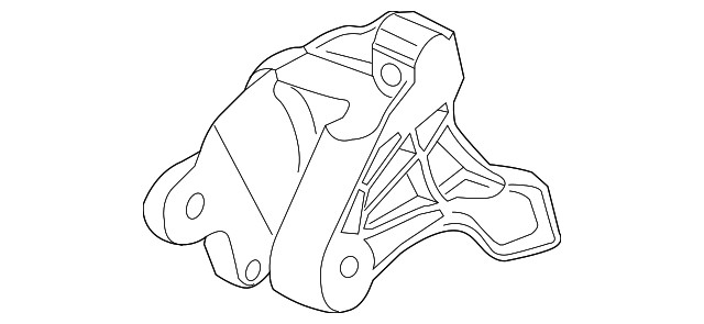 Genuine GM Trans Mount Bracket 84356464