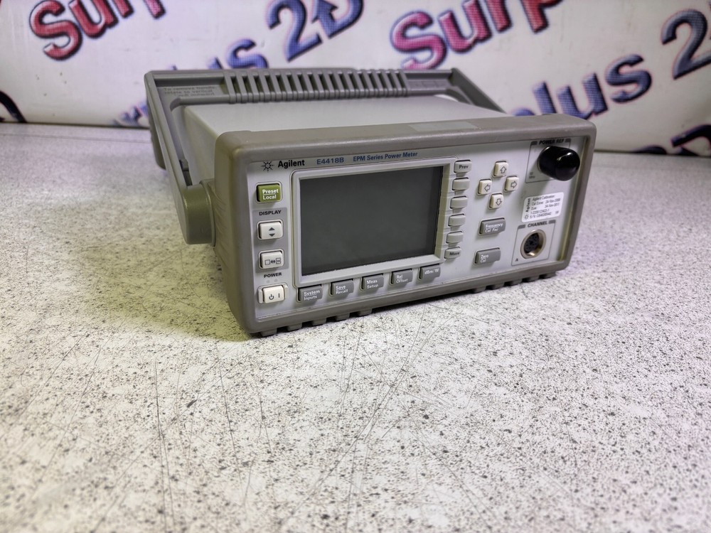 HP Agilent E4418BEPM Series Power Meter with Casing