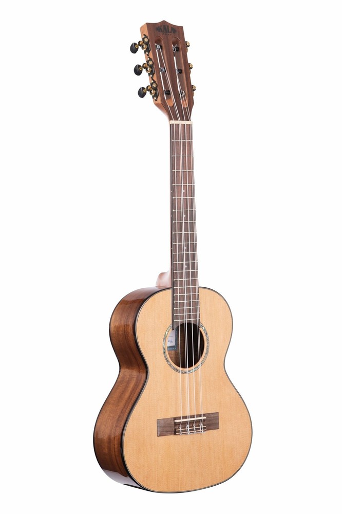 Kala Solid Cedar Top Acacia 6 String Tenor Ukulele, KA-SCAC-T6