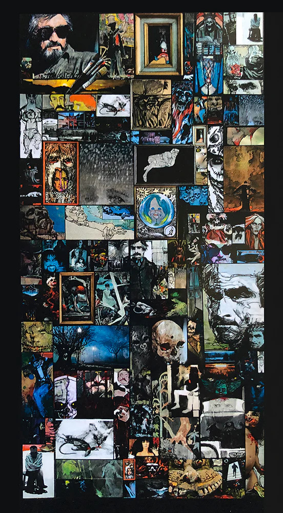 NIGHT GALLERY Rod Serling 20TH ANNIVERSARY Print SIGNED BY TOM WRIGHT Rare MINT!