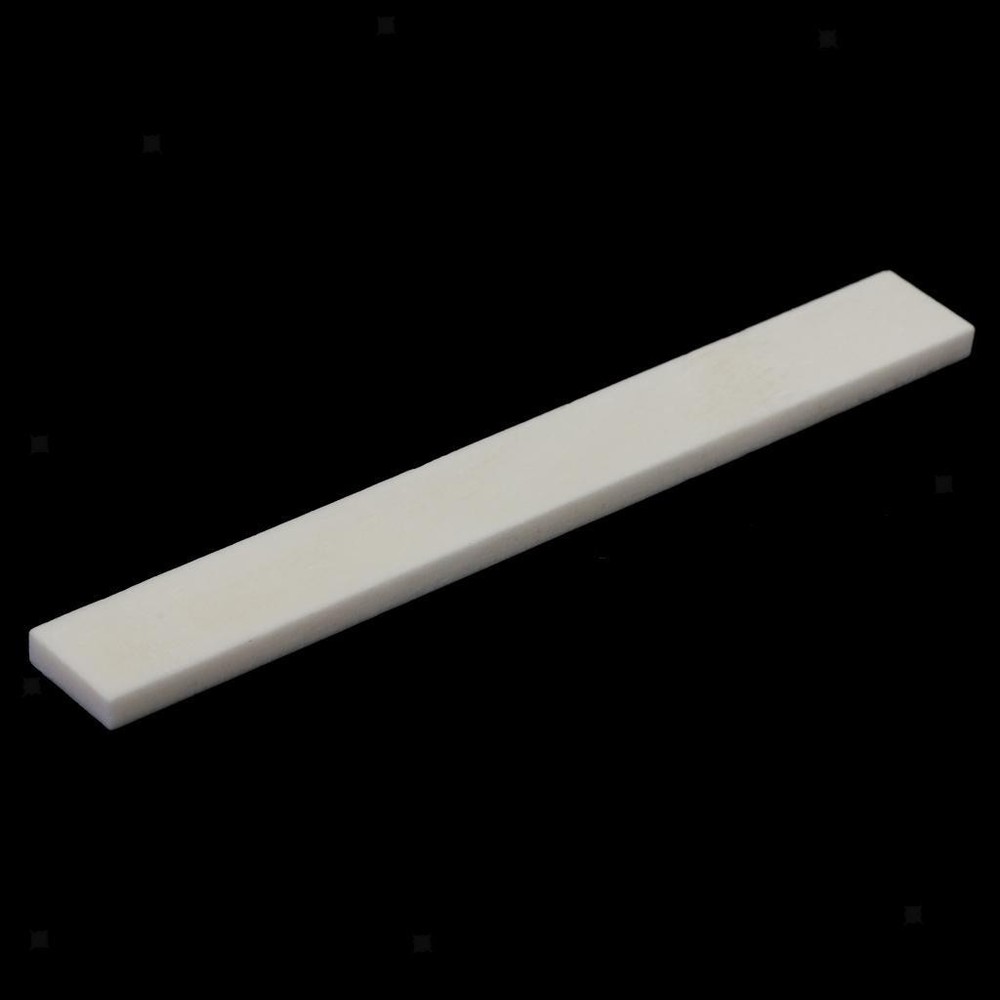 6Pcs Acoustic Guitar Blank Bridge Saddle Music String
