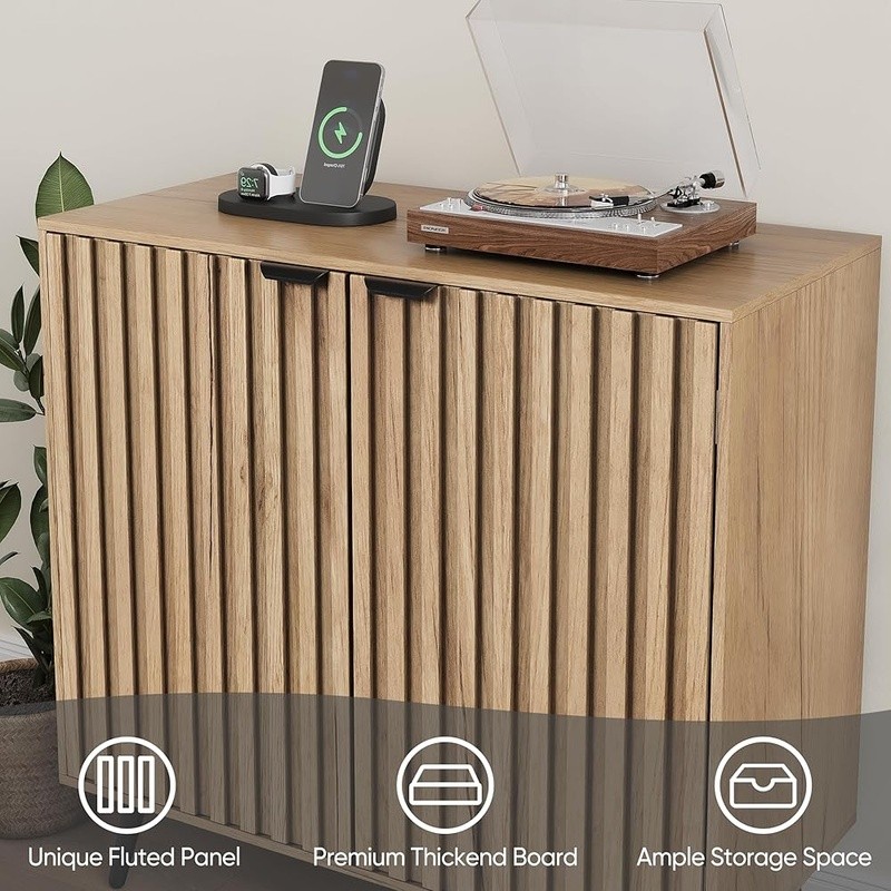 Large Storage Buffet Cabinet Multi-Functional TV Stand Sideboard Organizer New
