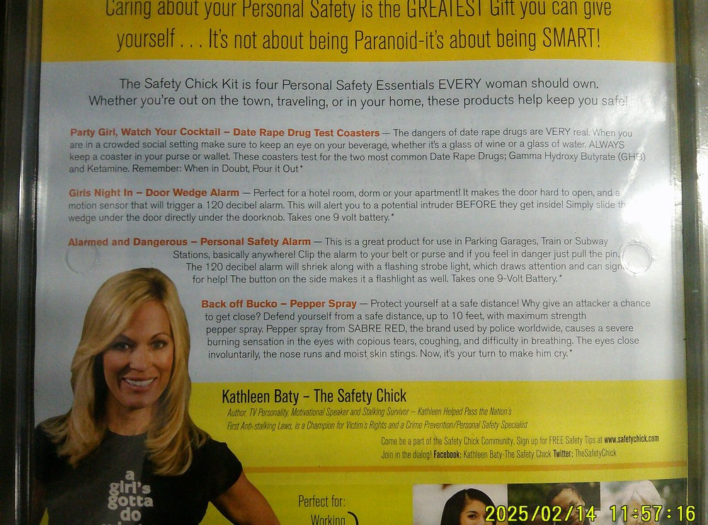 Sabre Red Safety Chick Kit