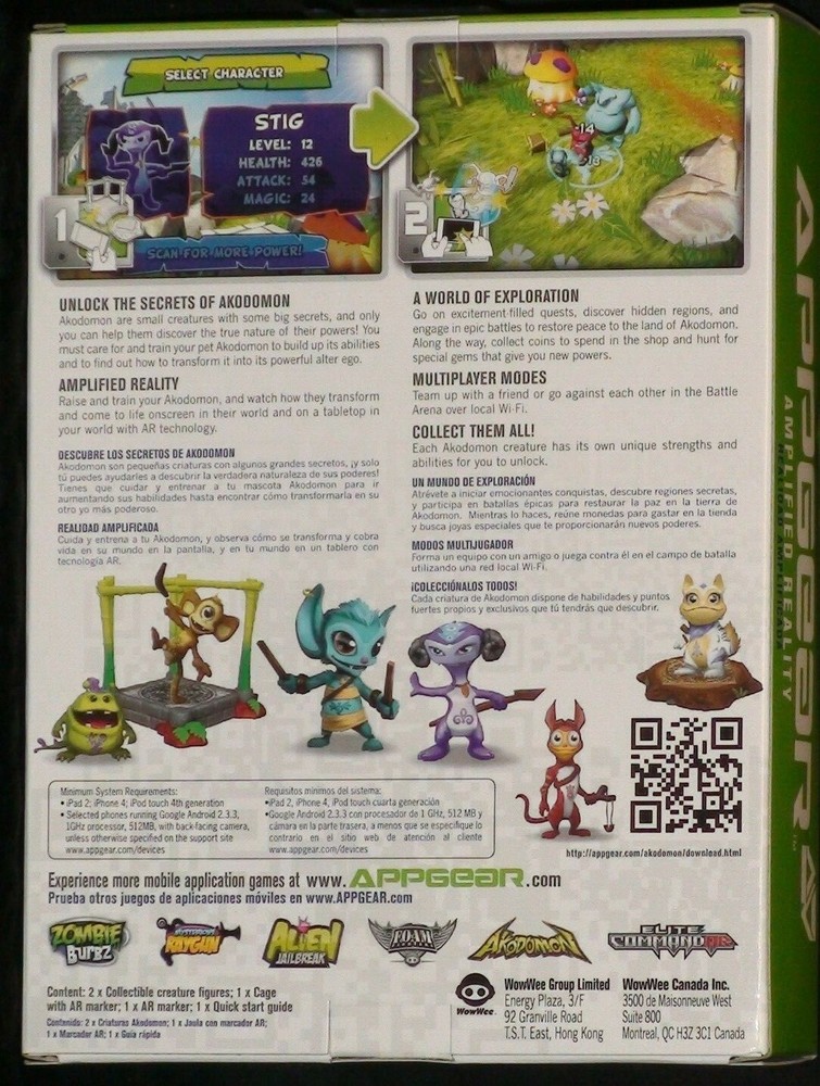 Appgear Elite Command Ar, & Akodomon For iPhone And Android New