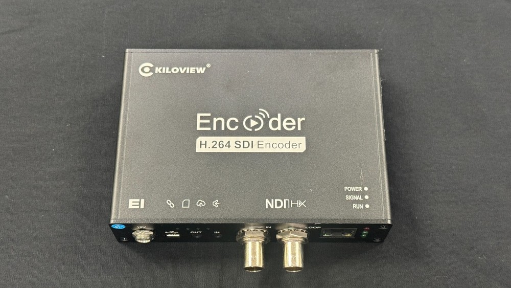 Kiloview E1 Wired SDI Video Encoder | NDI-HX, IP Streaming