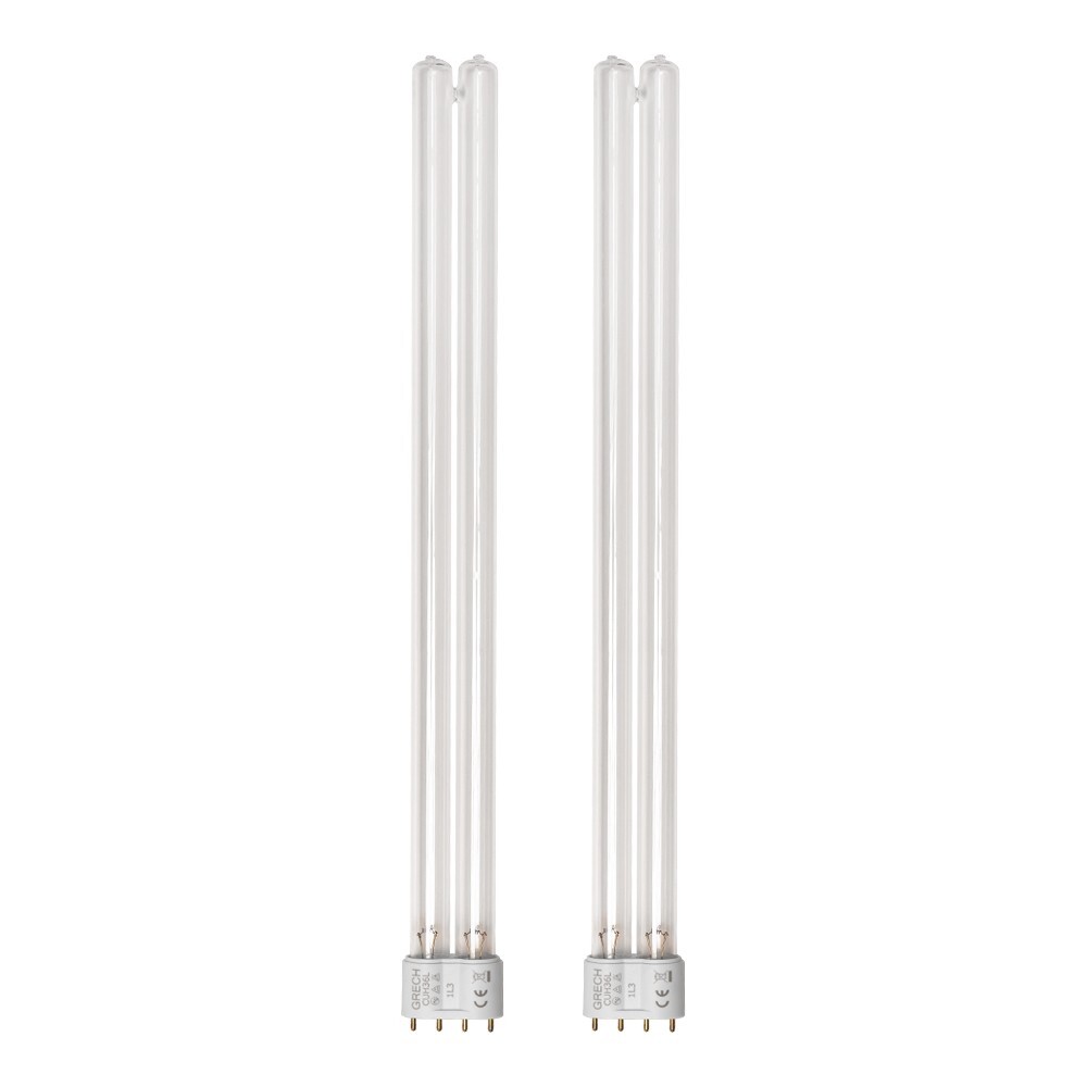 2PK 36W UV 2G11-4 Pin Base Replacement Bulb Lamp for Aquarium Pond Tank