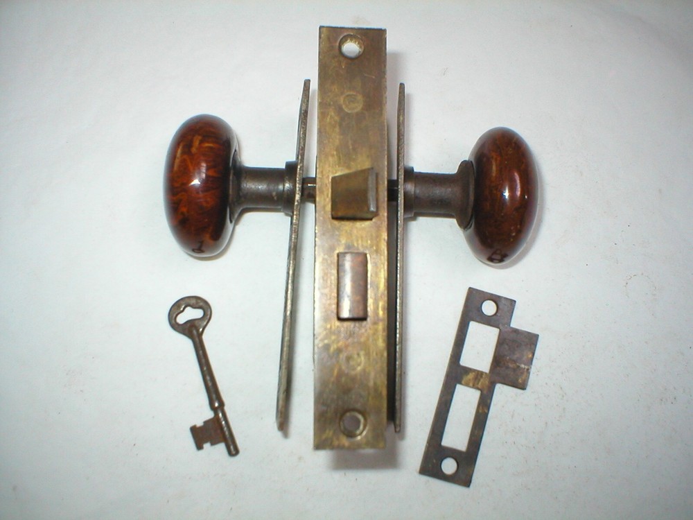 Antique Victorian Era Door Hardware