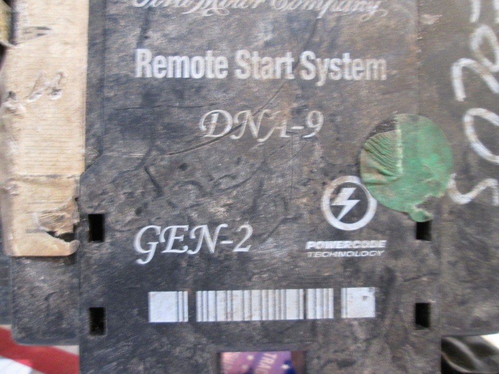 2011 FORD FOCUS 2.0L Remote Starter System Module AL2J-19G367-AA START COMPUTER