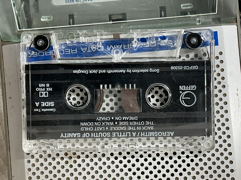 General Electric Computer Program Data Recorder Cassette Player Works