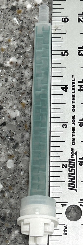 6 Pack System Mixing Nozzle for 2:1 Ratio F-System Connection 24 Mixing Elements