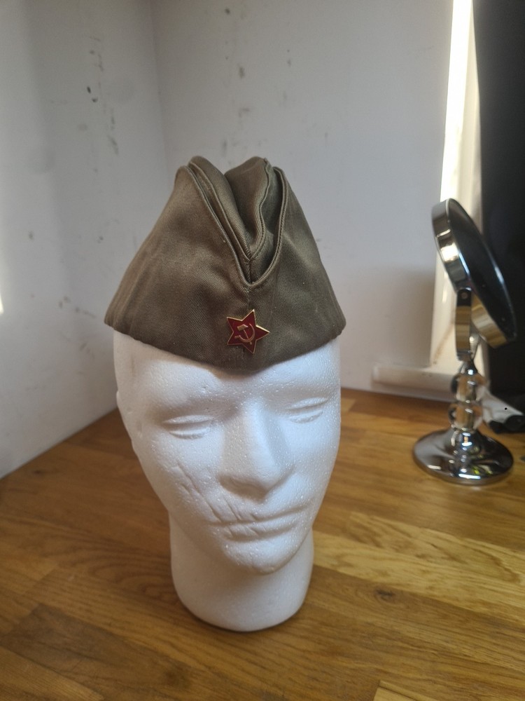 Russian Army Soviet Side Cap Size 56 Genuine